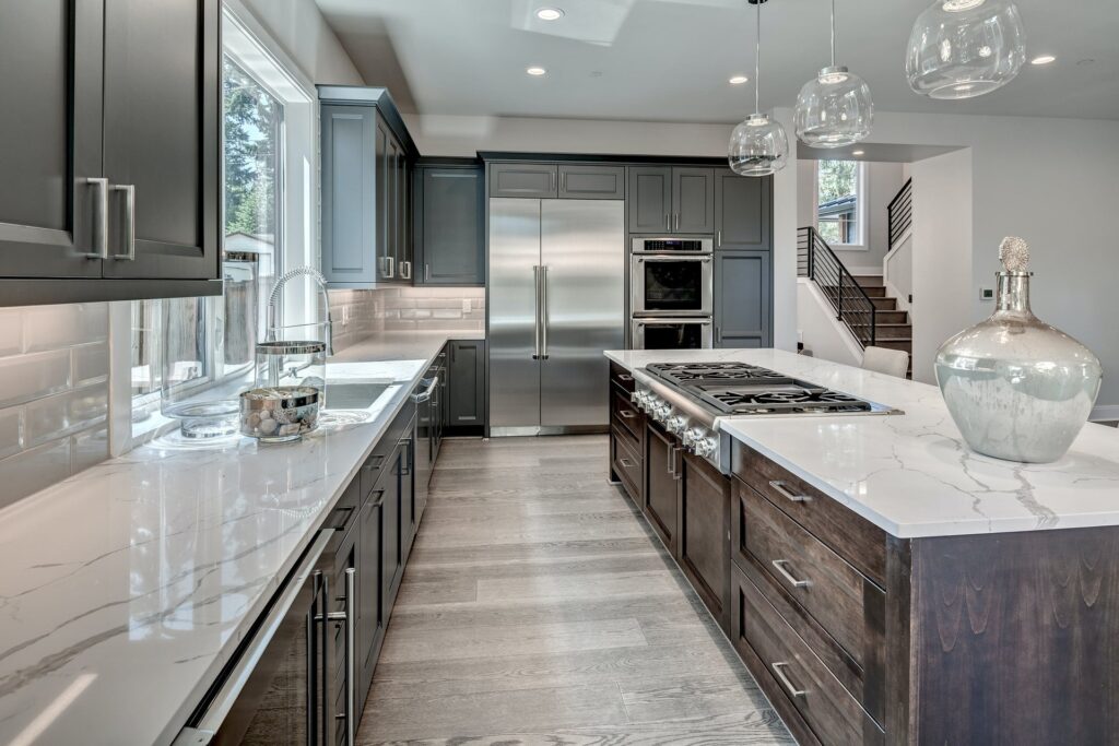 custom kitchen remodeling McKinney TX island and cabinets